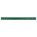 Grzbiety do bindowania A4 zielony PVC PCW śr. 22mm Titanum