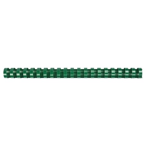 Grzbiety do bindowania A4 zielony PVC PCW śr. 22mm Titanum Grzbiety do bindowania A4 zielony PVC PCW śr. 22mm Titanum