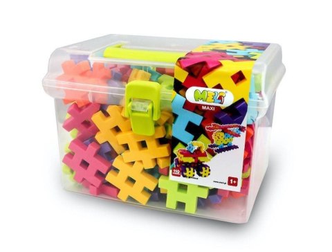 Klocki plastikowe Meli Maxi Travel Box 110 el. (50410) Klocki plastikowe Meli Maxi Travel Box 110 el. (50410)