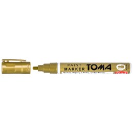Marker olejowy Toma złoty 2,5mm okrągła końcówka (TO-440 9 3)