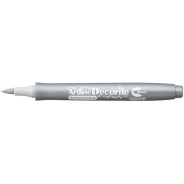 Marker specjalistyczny Artline srebr metaliczny decorite srebrny pędzelek końcówka (AR-035 9 8)