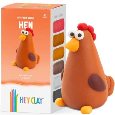 Masa plastyczna dla dzieci Tm Toys Hey Clay kura mix (HCL50161) Masa plastyczna dla dzieci Tm Toys Hey Clay kura mix (HCL50161)