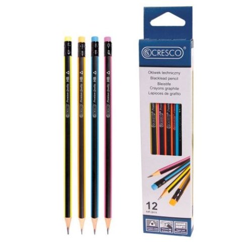 Ołówek Cresco trójkątny HB (215000) Ołówek Cresco trójkątny HB (215000)