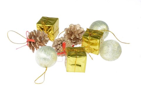 Ozdoba świąteczna w woreczku mix Arpex (BN3225)