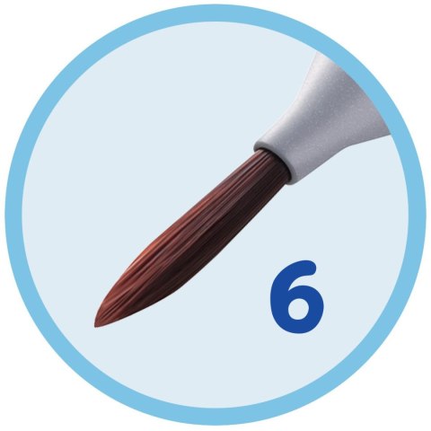 Pędzel Griffix 5 szt 700733 Pelikan (100401604)