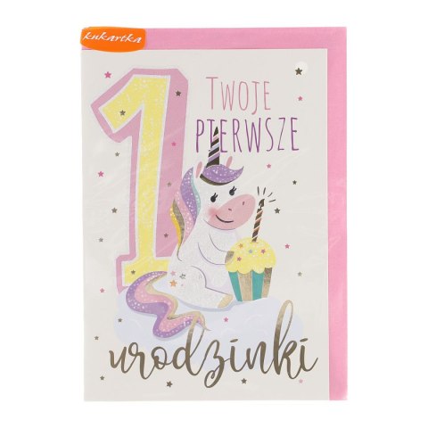 Kartka składana PR C6 [mm:] 115x165 Kukartka