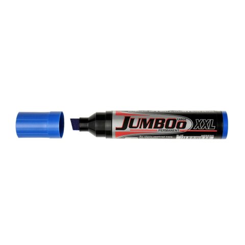 Marker permanentny Kamet Jumbo niebieski 2,0-12,0mm ścięta końcówka (K-2042) Marker permanentny Kamet Jumbo niebieski 2,0-12,0mm ścięta końcówka (K-2042)