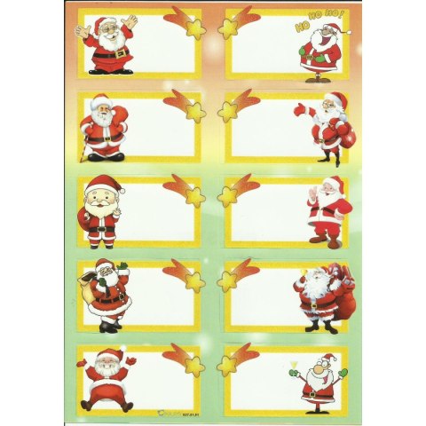 Naklejka (nalepka) bożenarodzenie (D)