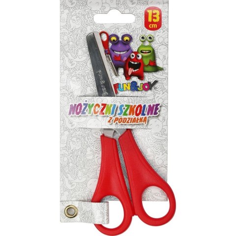 Nożyczki Fun&Joy z podziałką 13cm (FJS1002) Nożyczki Fun&Joy z podziałką 13cm (FJS1002)