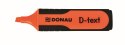 Zakreślacz D-Text wkład pomarańczowy 1,0-5,0mm Donau (7358001PL-12)