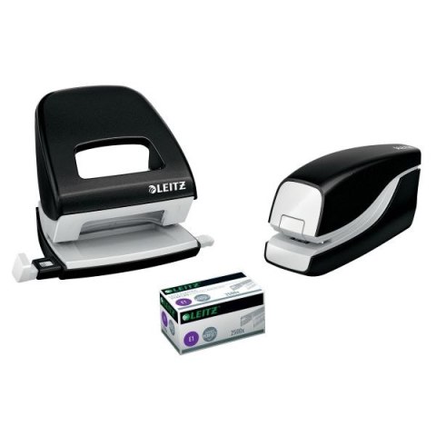 Zszywacz elektryczny Leitz Wow czarny 10k. metalowo-plastikowy (55661095) Zszywacz elektryczny Leitz Wow czarny 10k. metalowo-plastikowy (55661095)