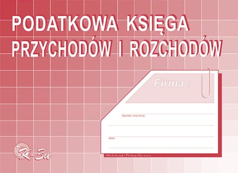 Druk offsetowy Michalczyk i Prokop Podatkowa księga przychodów i rozchodów A5 32k. (K-3u) Druk offsetowy Michalczyk i Prokop Podatkowa księga przychodów i rozchodów A5 32k. (K-3u)