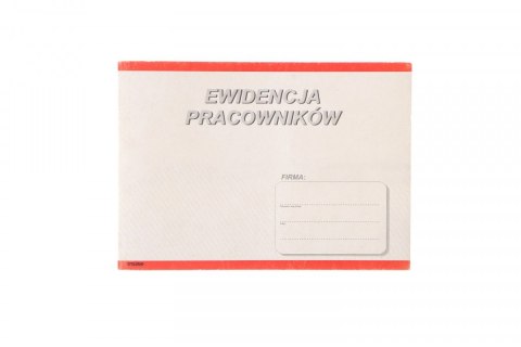 Druk offsetowy Stolgraf ewidencja pracownika (P44) Druk offsetowy Stolgraf ewidencja pracownika (P44)