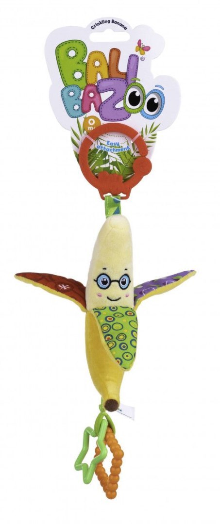 Grzechotka Balibazoo zawieszka banan (BB80244) Grzechotka Balibazoo zawieszka banan (BB80244)
