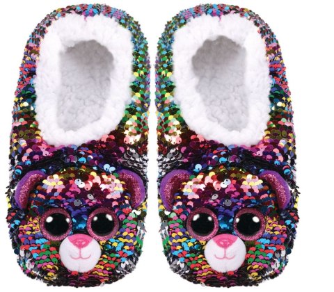 Kapcie Ty cekinowe pantofle DOTTY - lampart rozm.S (28-31) (TY95504) Kapcie Ty cekinowe pantofle DOTTY - lampart rozm.S (28-31) (TY95504)