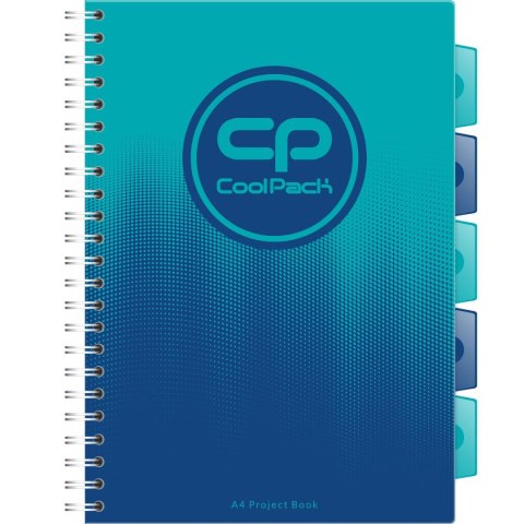 Kołozeszyt (kołobrulion) Patio CoolPack OCEAN A4 200k. 80g krata (03067CP) Kołozeszyt (kołobrulion) Patio CoolPack OCEAN A4 200k. 80g krata (03067CP)