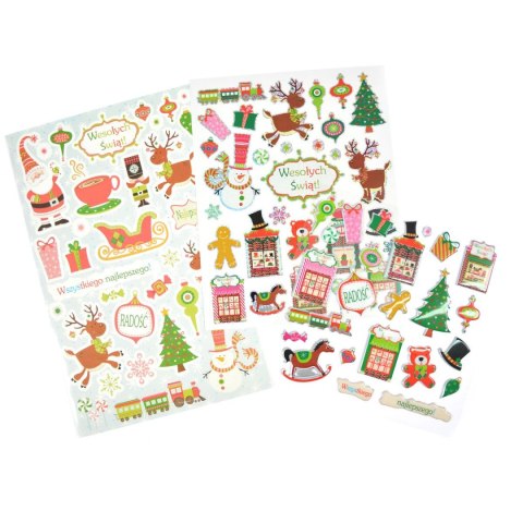 Naklejka (nalepka) świąteczna Arpex (NR6050)