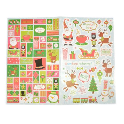 Naklejka (nalepka) świąteczna Arpex (NR6050)