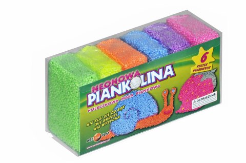 Piankolina 6 kolorów Neonowa Piankolina 6 kolorów Neonowa