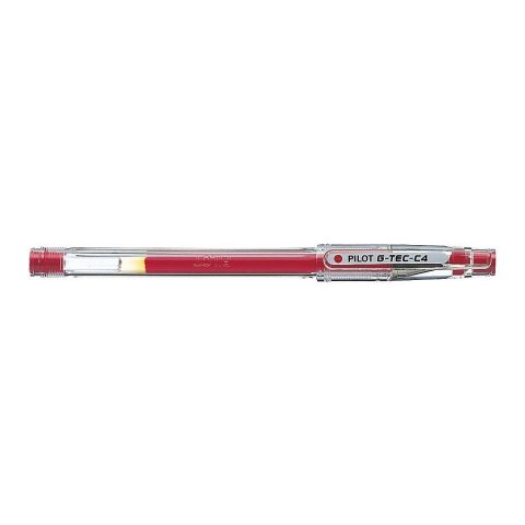 Długopis żelowy Pilot czerwone 0,4mm (BL-GC4-R) Długopis żelowy Pilot czerwone 0,4mm (BL-GC4-R)