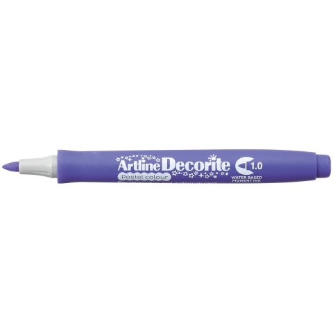 Marker permanentny pastelowy decorite wkład fioletowy 1,0mm pędzelek końcówka Artline (AR-033 6 4) Marker permanentny pastelowy decorite wkład fioletowy 1,0mm pędzelek końcówka Artline (AR-033 6 4)