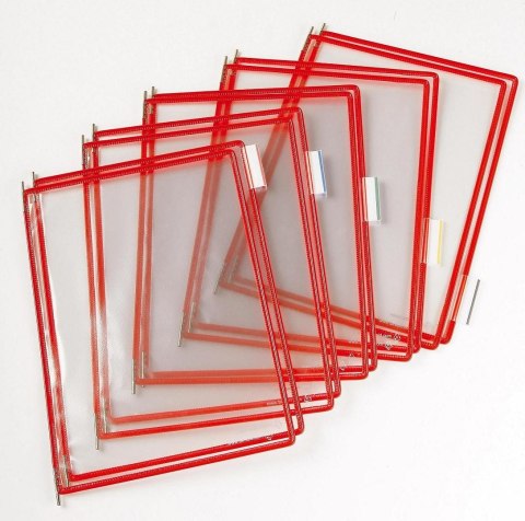 Panele prezentacyjne Tarifold A4 10 szt. czerwone (114003TR) Panele prezentacyjne Tarifold A4 10 szt. czerwone (114003TR)