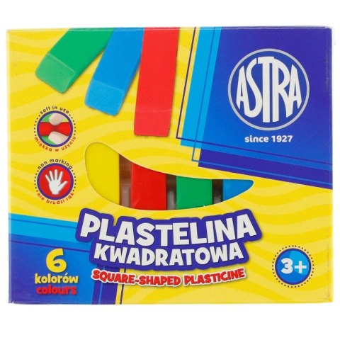 Plastelina Astra 6 kol. kwadratowa mix (83811908) Plastelina Astra 6 kol. kwadratowa mix (83811908)