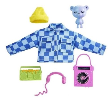 Ubranko Barbie Extra Moda + zwierzątko (HDJ38) Ubranko Barbie Extra Moda + zwierzątko (HDJ38)