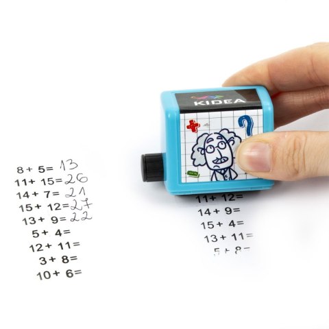 Zestaw pieczątek Kidea DODAWANIE DRUKARKA MATEMATYCZNA (NDDMKA) Zestaw pieczątek Kidea DODAWANIE DRUKARKA MATEMATYCZNA (NDDMKA)