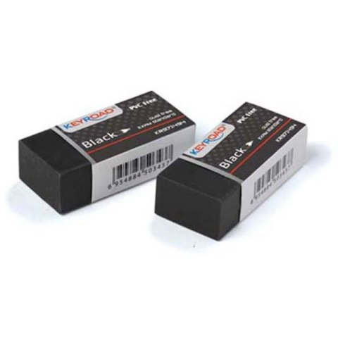 Gumka do mazania czarna 3 szt Keyroad (KR971493) Gumka do mazania czarna 3 szt Keyroad (KR971493)
