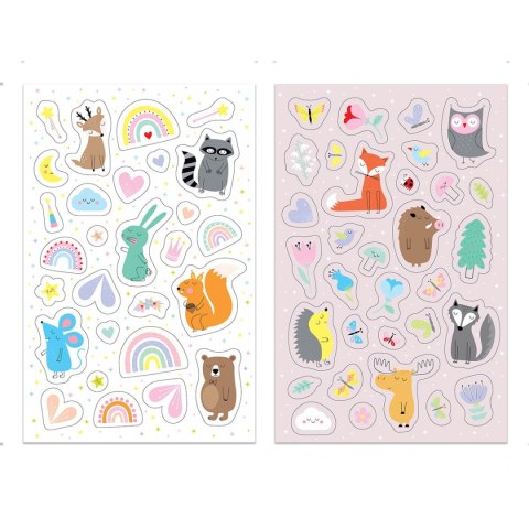 Książka Bebe MAGIC 86X29CM 2 szt (z naklejkami) Książka Bebe MAGIC 86X29CM 2 szt (z naklejkami)