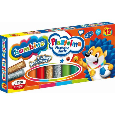 Plastelina St.Majewski 12 kol. BAMBINO mix Plastelina St.Majewski 12 kol. BAMBINO mix