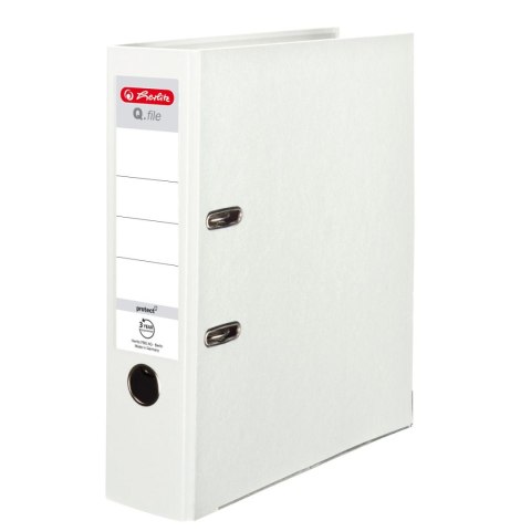 Segregator dźwigniowy Herlitz Q. file Standard 0011167079 A4 80mm biały (300023532) Segregator dźwigniowy Herlitz Q. file Standard 0011167079 A4 80mm biały (300023532)