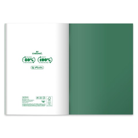 Zeszyt Herlitz Ocean Colors Eco PP 9552407 A5 60k. 70g krata (400197971) Zeszyt Herlitz Ocean Colors Eco PP 9552407 A5 60k. 70g krata (400197971)