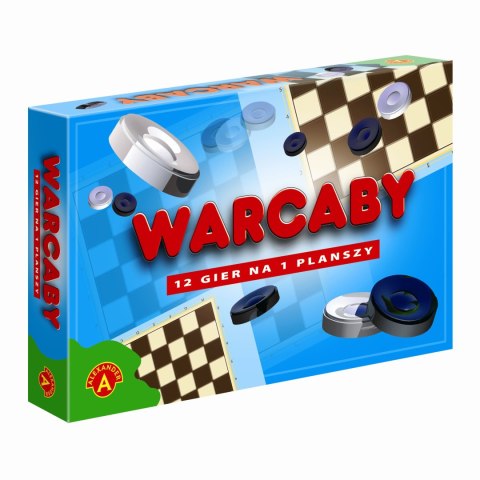 Gra planszowa Warcaby 12 wersji Alexander Gra planszowa Warcaby 12 wersji Alexander