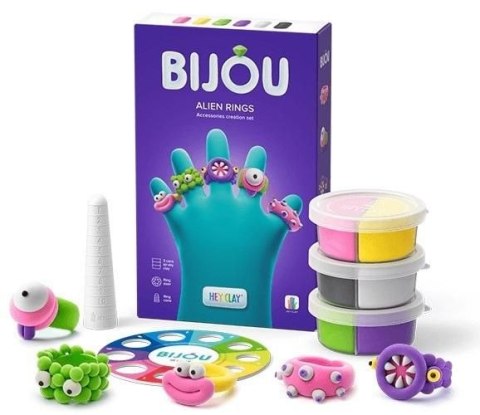 Masa plastyczna dla dzieci Tm Toys Hey Clay Bijou Psy mix (HLC31003CEE) Masa plastyczna dla dzieci Tm Toys Hey Clay Bijou Psy mix (HLC31003CEE)