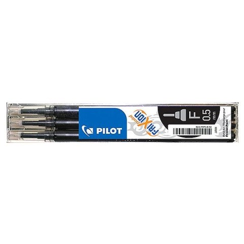 Wkład do cienkopisu Pilot Frixion czarny 0,25mm (BLS-FRPS-B-S4) Wkład do cienkopisu Pilot Frixion czarny 0,25mm (BLS-FRPS-B-S4)