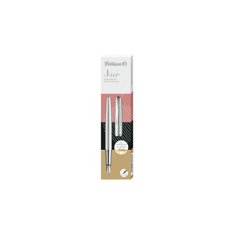 Pióro wieczne Pelikan Jazz Noble Elegance 821858 Silver (400189915) Pióro wieczne Pelikan Jazz Noble Elegance 821858 Silver (400189915)