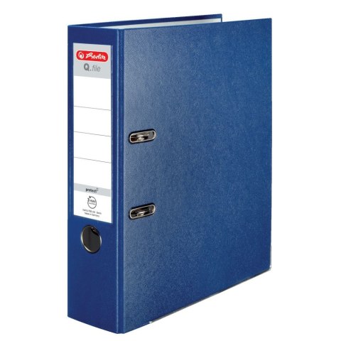 Segregator dźwigniowy Herlitz Q. file Standard 0011167418 A4 80mm niebieski (300003084) Segregator dźwigniowy Herlitz Q. file Standard 0011167418 A4 80mm niebieski (300003084)