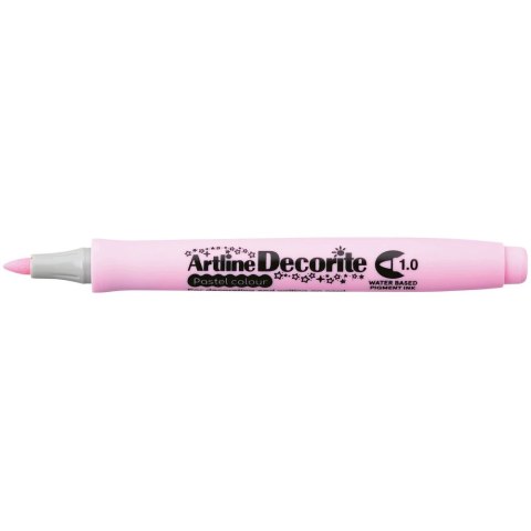 Marker permanentny Artline rózowy pastelowy decorite różowy 1,0mm pędzelek końcówka (AR-033 8 4) Marker permanentny Artline rózowy pastelowy decorite różowy 1,0mm pędzelek końcówka (AR-033 8 4)