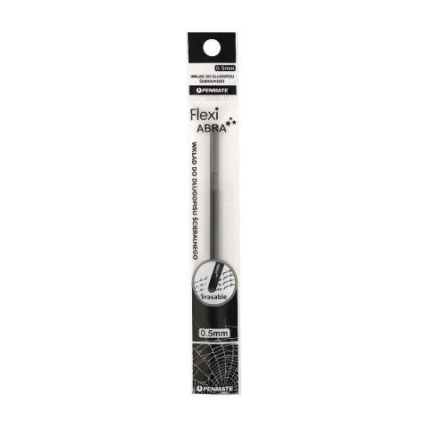 Wkład do długopisu wymazywalny Penmate Flexi Abra czarny 0,5mm (TT7279) Wkład do długopisu wymazywalny Penmate Flexi Abra czarny 0,5mm (TT7279)