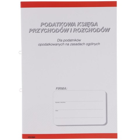 Druk offsetowy Stolgraf Podatkowa księga przychodów / rozchodów A4 A4 18k. (P46) Druk offsetowy Stolgraf Podatkowa księga przychodów / rozchodów A4 A4 18k. (P46)