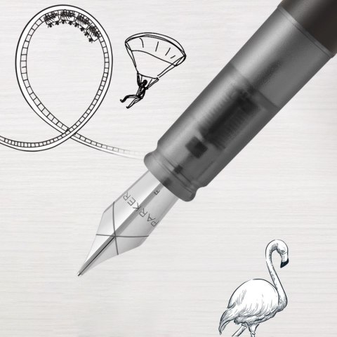 Ekskluzywne pióro tłoczkowe Parker VECTOR XL M czarny (2159744) Ekskluzywne pióro tłoczkowe Parker VECTOR XL M czarny (2159744)