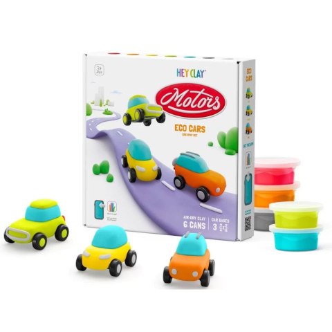 Masa plastyczna dla dzieci Tm Toys Hey Clay eko auta mix (HCL60901) Masa plastyczna dla dzieci Tm Toys Hey Clay eko auta mix (HCL60901)