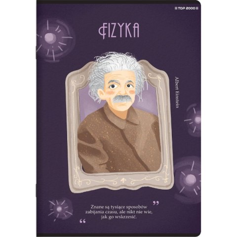 Zeszyt fizyka mix A5 60k. 70g krata Top 2000 (400168954)