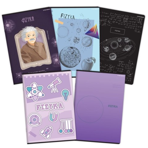 Zeszyt fizyka mix A5 60k. 70g krata Top 2000 (400168954)