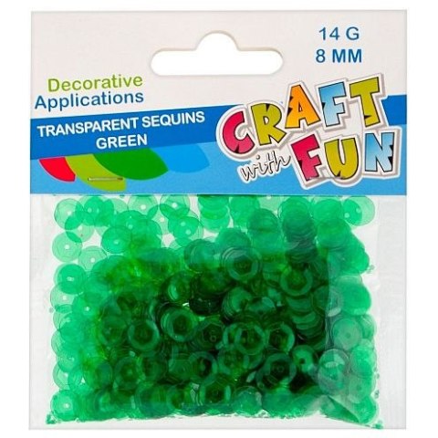 Cekiny Mega Creative zielony transparentny 14g (439329) Cekiny Mega Creative zielony transparentny 14g (439329)