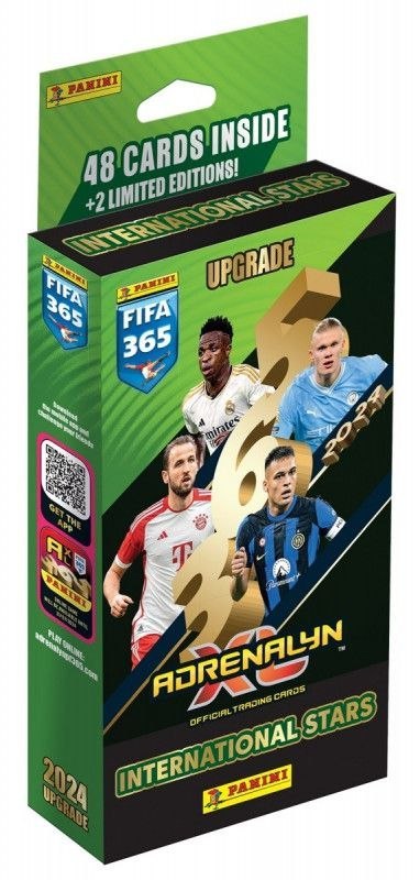 Karty Panini FIFA 365 2024 Adrenalyn XL Upgrade International Stars (00948) 1 sztuk Karty Panini FIFA 365 2024 Adrenalyn XL Upgrade International Stars (00948) 1 sztuk