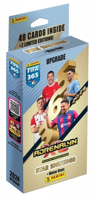 Karty Panini FIFA 365 2024 Adrenalyn XL Upgrade Stars Signings (00949) 1 sztuk Karty Panini FIFA 365 2024 Adrenalyn XL Upgrade Stars Signings (00949) 1 sztuk