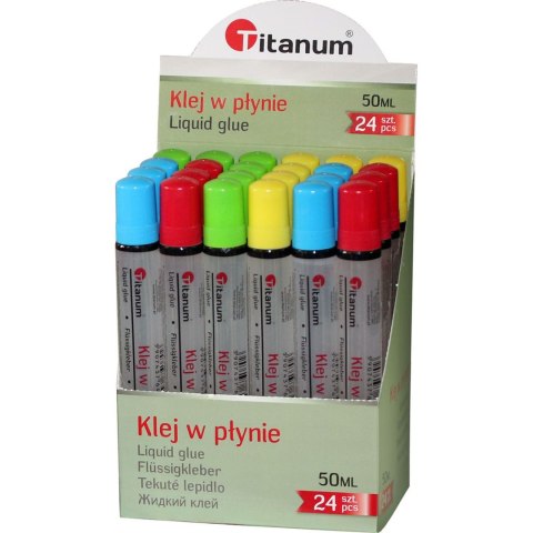 Klej w płynie Titanum 50ml (50P) Klej w płynie Titanum 50ml (50P)